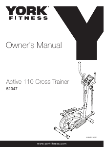 Manual York Fitness Active 100 Cross Trainer