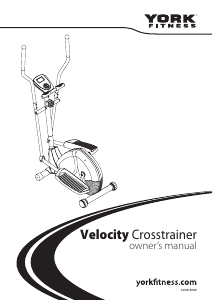 Manual York Fitness Velocity Cross Trainer