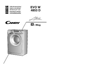 Használati útmutató Candy Alise EVO W 4853 D Mosó-szárítógép