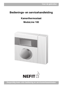 Handleiding Nefit ModuLine 100 Thermostaat