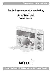 Handleiding Nefit ModuLine 200 Thermostaat