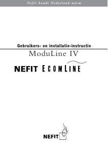 Handleiding Nefit ModuLine IV Thermostaat