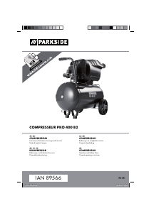 Bedienungsanleitung Parkside PKO 400 B2 Kompressor