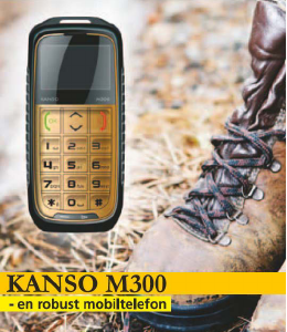 Brugsanvisning Sokan Kanso M300 Mobiltelefon