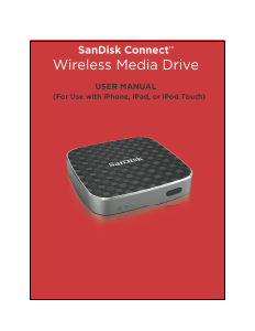 Manual SanDisk Wireless Media Player