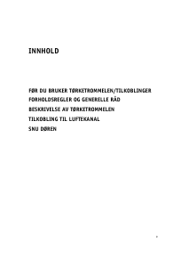 Bruksanvisning Whirlpool AWZ 234 Tørketrommel