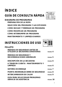 Manual de uso Whirlpool AWZ 6460 Secadora