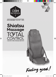 Käyttöohje OBH Nordica 6092 Shiatsu Total Control Hierontalaite