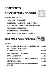 Manual Whirlpool AWZ 9995 Dryer