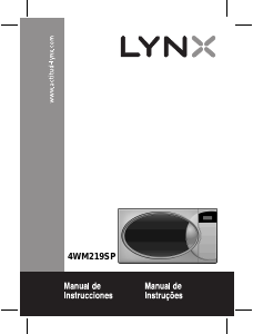 Manual de uso Lynx 4WM219SP Microondas