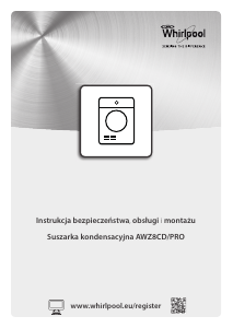 Instrukcja Whirlpool AWZ8CD/PRO Suszarka