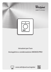 Brugsanvisning Whirlpool AWZ8CD/PRO Tørretumbler