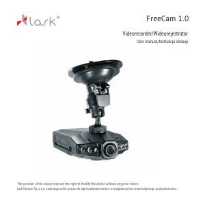 Handleiding Lark FreeCam 1.0 Actiecamera