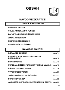 Manuál Whirlpool AZA-HP 899 Sušák