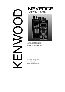 Instrukcja Kenwood NX-200 NexEdge Krótkofalówki