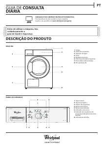 Manual Whirlpool DDLX 80113 Máquina de secar roupa