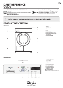 Manual Whirlpool DDLX 80116 Dryer