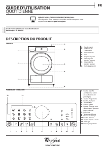 Mode d’emploi Whirlpool DSCX 80118 Sèche-linge