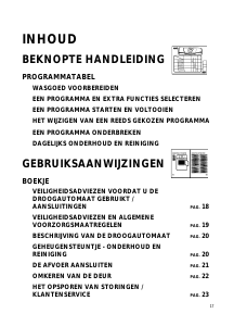 Handleiding Whirlpool Eclips A Wasdroger