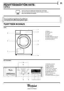 Käyttöohje Whirlpool HDLX 70314 Kuivausrumpu