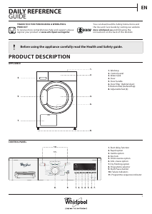 Manual Whirlpool HDLX 80312 Dryer