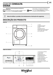 Manual Whirlpool HDLX 80410 Máquina de secar roupa