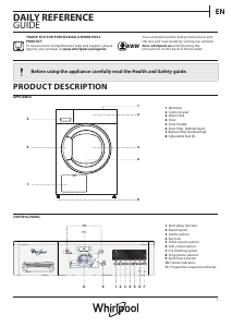 Manual Whirlpool HDLX 80410 Dryer