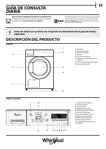 Manual de uso Whirlpool HDLX 80410 Secadora