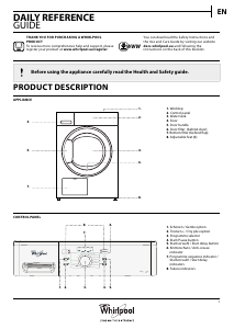 Manual Whirlpool HDLX 80412 Dryer