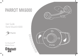 Bruksanvisning Parrot MK6000 Bilsett