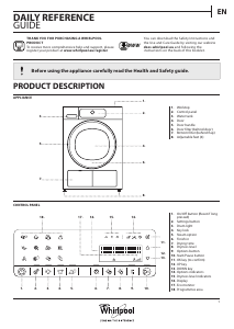 Handleiding Whirlpool HSCX 10443 Wasdroger