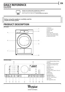 Manual Whirlpool HSCX 70311 Dryer