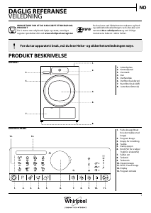 Bruksanvisning Whirlpool HSCX 80310 Tørketrommel