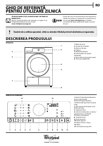 Manual Whirlpool HSCX 80420 Uscător