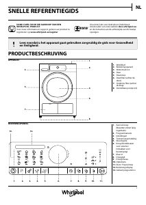 Handleiding Whirlpool HSCX 80427 Wasdroger