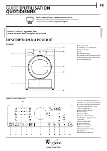 Mode d’emploi Whirlpool HSCX 80428 Sèche-linge