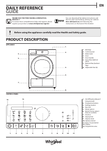 Manual Whirlpool HSCX 80526 Dryer