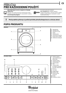 Manuál Whirlpool HSCX 80530 Sušák