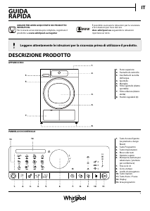 Manuale Whirlpool HSCX 90422 Asciugatrice