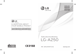 Mode d’emploi LG A250 Téléphone portable