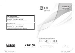 Handleiding LG C300 Mobiele telefoon