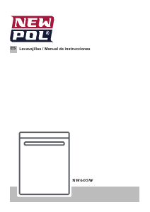 Manual de uso New Pol NW605W Lavavajillas