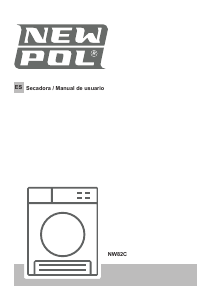 Manual de uso New Pol NW82C Secadora