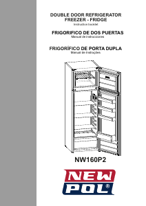 Manual New Pol NW160P2 Fridge-Freezer