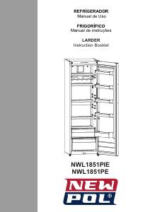 Manual de uso New Pol NWL1851PIE Refrigerador