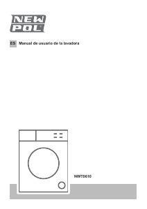 Manual de uso New Pol NWT0610 Lavadora