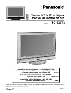 Manual de uso Panasonic TC-22LT1 Televisor de LCD