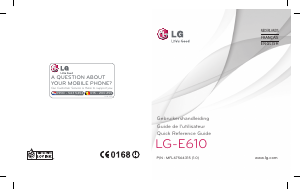 Handleiding LG E610 Mobiele telefoon