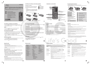 Handleiding LG GB115 Mobiele telefoon