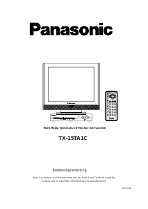 Bedienungsanleitung Panasonic TX-15TA1C LCD fernseher